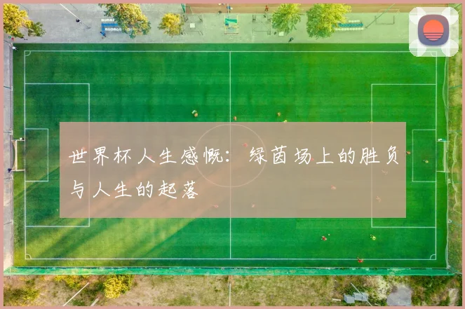 世界杯人生感慨:绿茵场上的胜负与人生的起落